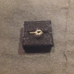 Gold Knot Toe Ring